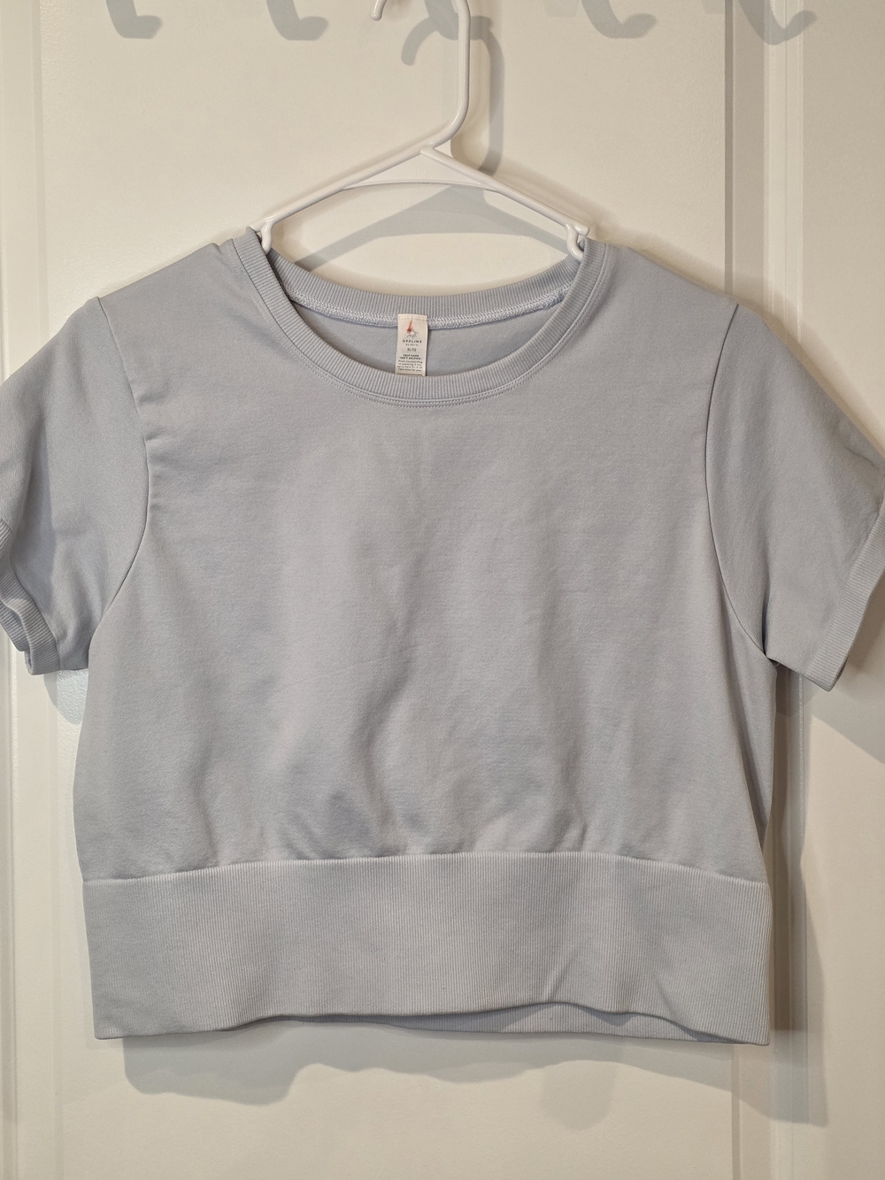 Aerie Offline Sidewalk Seamless Cropped Tee